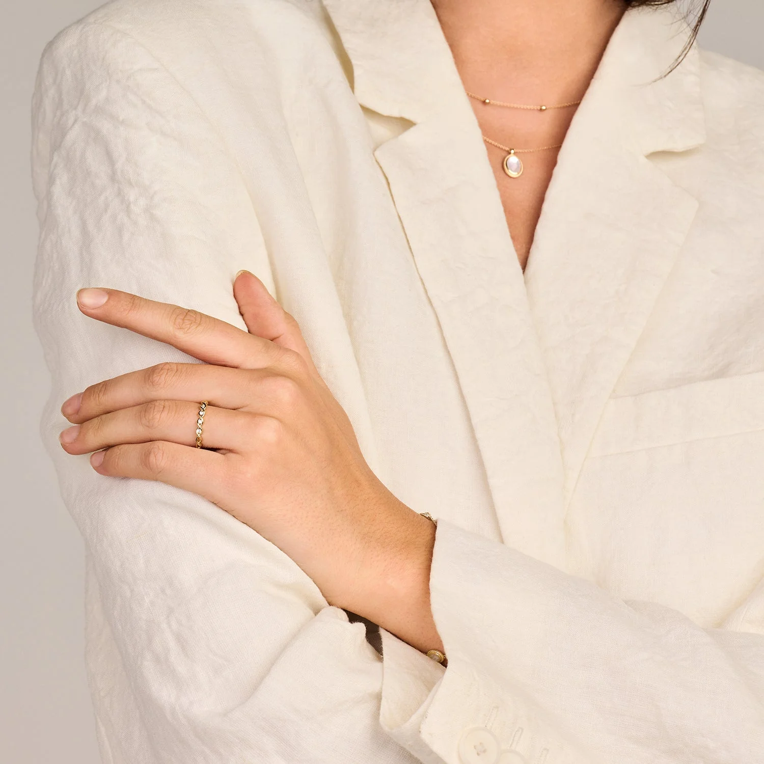 Blush Ketting 14kt Goud 3145YGO - Image 4