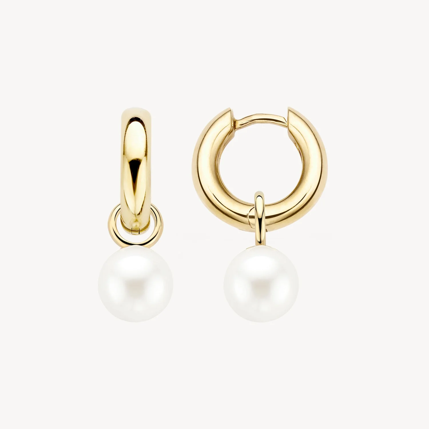 Blush Oorbedels 14kt Goud met Parels 9023YPW - Image 4