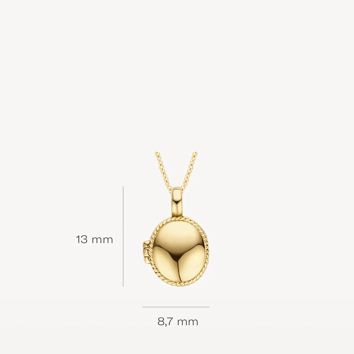 Blush Bedel 14kt Goud 6087YGO - Image 5
