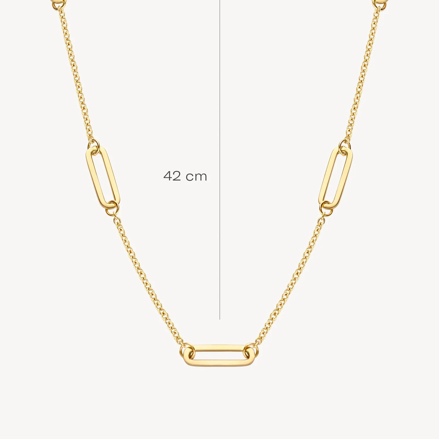 Blush Ketting 14kt Goud 3102YGO - Image 3