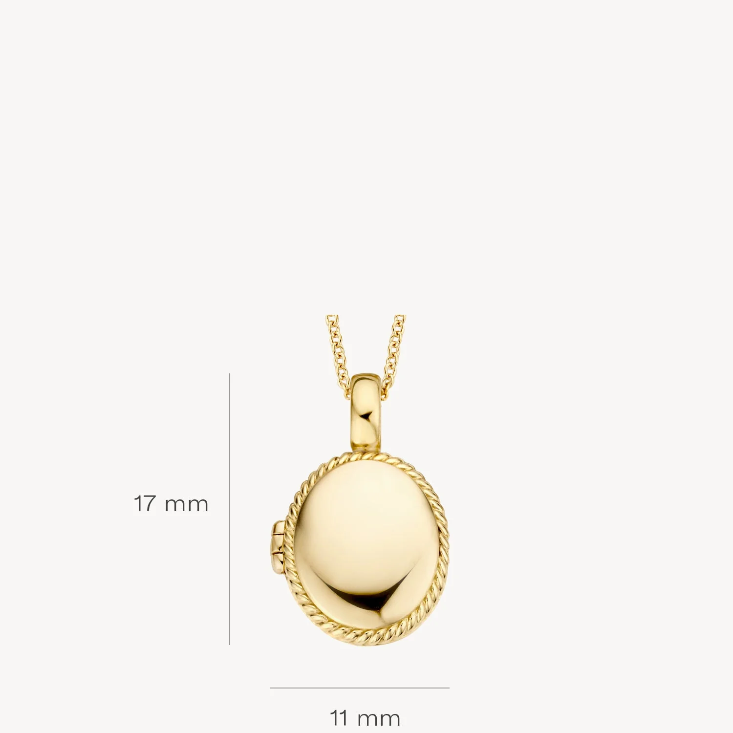 Blush Bedel 14kt Goud 6081YGO - Image 4