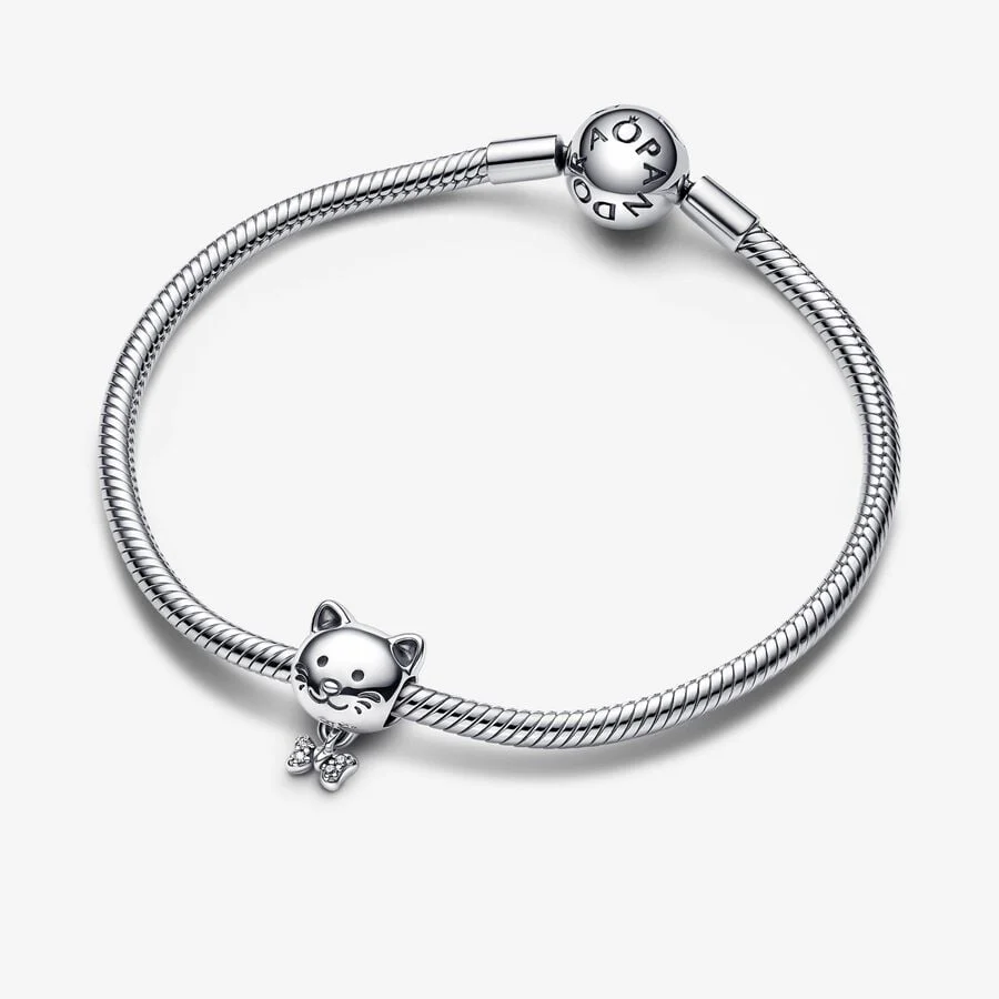 Pandora Bedel Kat met Strik 792255C01 - Image 3