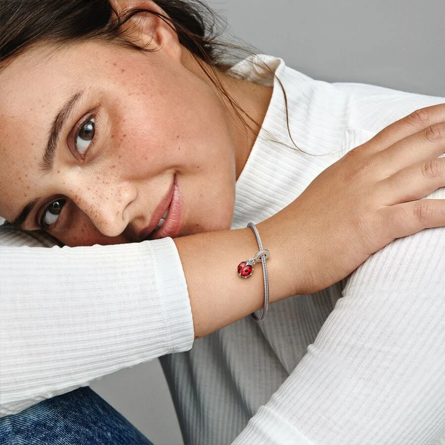 Pandora Bedel Lieveheersbeestje 792571C01 - Image 4