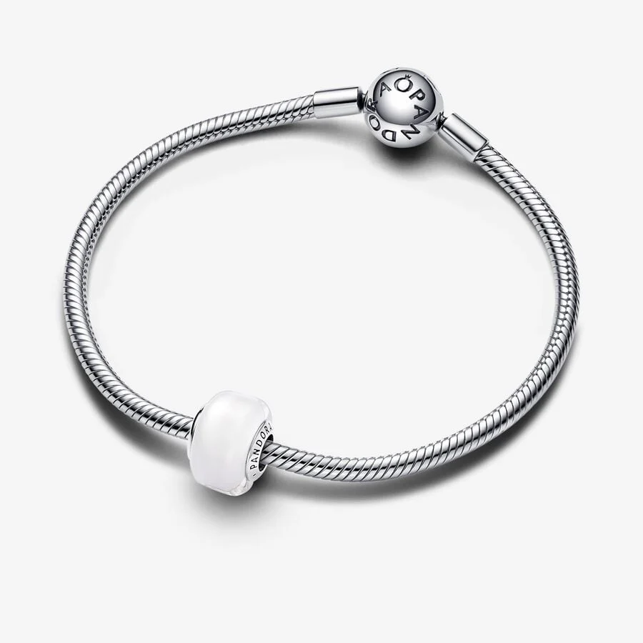 Pandora Bedel Wit Muranoglas 793118c00 - Image 3