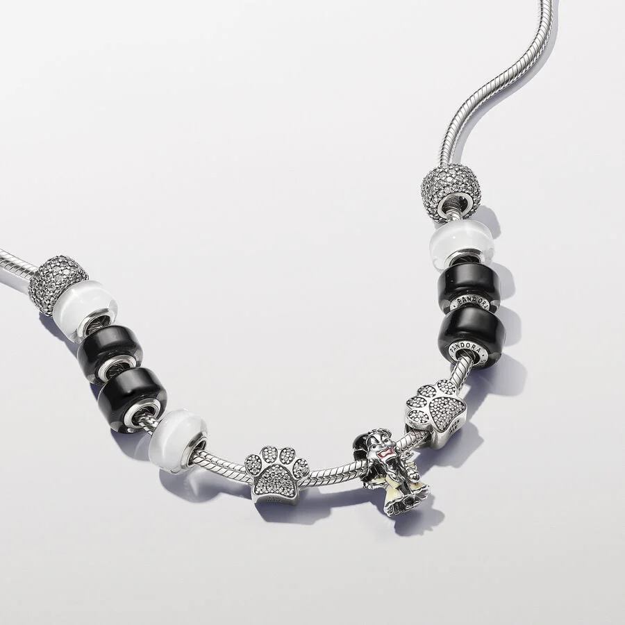 Pandora Bedel Wit Muranoglas 793118c00 - Image 8